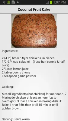 Muslim Cooking Recipes android App screenshot 0